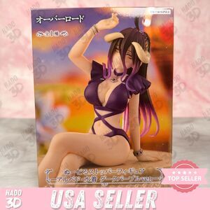 Overlord Albedo Swimsuit Figure Dark Purple Ver Noodle Stopper New in Box US